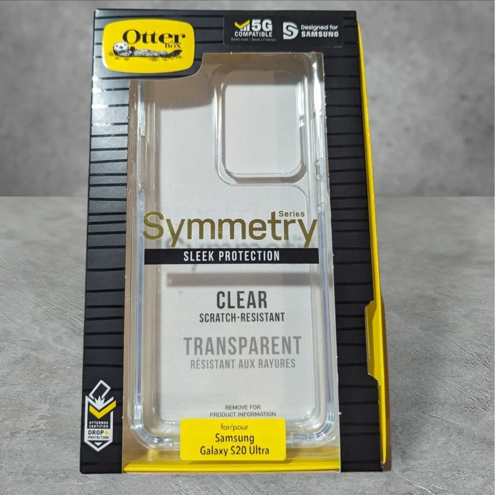 Y3. OTTERBOX Symmetry Series Case for Samsung Galaxy S20 Ultra 5G - Clear